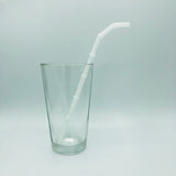 Surfside Sips bent "Tiki Bamboo" Glass Borosilicate Drinking Straw