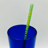 HUMBOLDT decal glass straw