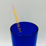 HUMBOLDT decal glass straw