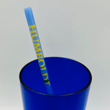 HUMBOLDT decal glass straw